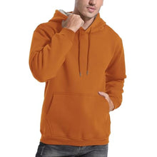 Load image into Gallery viewer, Flygo Men's Casual Fleece Sherpa Lined Hoodie Winter Warm Pullover Hooded Sweatshirt(Caramel-XL)_2248
