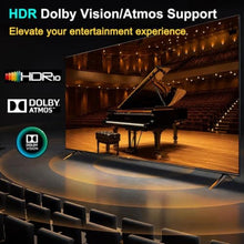 Load image into Gallery viewer, FlyroadUp HDMI Switch 4K@60Hz HDMI 2.0 Switcher 5 in 1 Out with Remote, Support Dolby Vision Dolby Atmos HDR10 HDCP2.2 CEC, Compatible with PS5/4/3 Xbox Nintendo Roku Apple TV Fire Stick, black_4871
