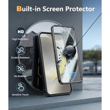 Load image into Gallery viewer, FNTCASE for Samsung Galaxy S24-Plus Case: Military Grade Phone Case with Kickstand | Built-in Screen Protector Protective Rugged Shockproof Durable Drop Proof Phone Cover for Galaxy S24 Plus 5G Black_7653
