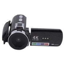 Load image into Gallery viewer, Fockety 4K 64MP Video Camera Camcorder, 28X Digital Zoom HD Digital Camera Recorder with 3 Inch Rotation Screen, LED Light, Kids Vlogging Camera, Travel Handycam Camcorder Camera_1

