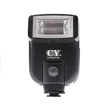 Load image into Gallery viewer, FocusFoto YINYAN CY-20 Universal Hot Shoe On-Camera Flash Speedlite Electronic Speedlight with Sync Port for Nikon Canon Panasonic Olympus Pentax Alpha Digital DSLR Camera Flash Light, Daylight_8050
