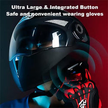 Load image into Gallery viewer, Fodsports FX6 Motorcycle Bluetooth Headset, 6 Riders Group Motorbike Bluetooth Intercom, 1000M Motorcycle Helmet Communication Systems/Voice Dial/Universal Pairing/FM Radio(1 Pack), Black_10344
