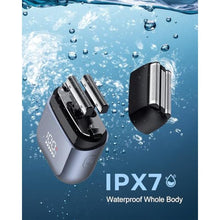 Load image into Gallery viewer, Foil Shavers for Men, Mini Electric Razors for Close Shaving Face with High Speed 3 Floating Blade Heads, USB C Fast Rechargeable Foil Shaver IPX7 Waterproof Wet Dry Travel Locked/Led Display, SilverBlack_387
