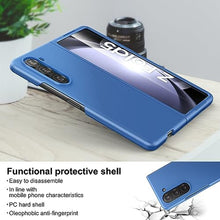 Load image into Gallery viewer, Foluu Slim Fit Case for Samsung Galaxy Z Fold 5 Case, with Front Built-in Screen Protector, Ultra Thin Matte PC Protective Cover for Samsung Galaxy Z Fold5 5G 2023 (Blue), ZFoldBlue_7585

