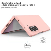 Load image into Gallery viewer, Foluu Slim Fit Case for Samsung Galaxy Z Fold 6, with Front Built-in Screen Protector, Ultra Thin Matte PC Protective Cover for Samsung Galaxy Z Fold6 5G 2024 (Pink), ZFoldPink_170
