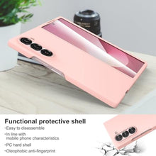 Load image into Gallery viewer, Foluu Slim Fit Case for Samsung Galaxy Z Fold 6, with Front Built-in Screen Protector, Ultra Thin Matte PC Protective Cover for Samsung Galaxy Z Fold6 5G 2024 (Pink), ZFoldPink_172
