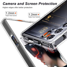 Load image into Gallery viewer, Foluu Slim Fit Case for ZTE Nubia Red Magic 9 Pro, Translucent Matte Hard PC Back &amp; Soft TPU Bumper Protective Shockproof Case, RedMagicProClear_8308
