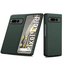 Load image into Gallery viewer, for Google Pixel Fold Case 2023 New, 2 in 1 Ultra Slim Lightweight Anti-Drop Wear-Resistant PC Material Hard Flip Cover for Google Pixel Fold 5G Heavy Duty Protective Phone Case (Green)_1
