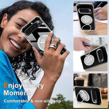Load image into Gallery viewer, for Google Pxiel 10 Pro XL Phone Case, 360 Rotatable Ring Holder Kickstand/Stand [Non Yellowing] Transparent 4 Corners Shockproof Protective Cover Case for Google 10 Pro XL 5G 2025 - Crystal Clear, GooglePxielProXLClear_64
