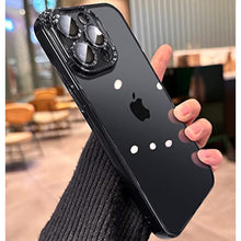 Load image into Gallery viewer, for iPhone 14 Pro Max Case 2023 NEW with Full Camera Protection, [Far Beyond Official Color] [Military Grade Drop Tested] Metallic Glossy Clear Case Designed for Women Men 6.7, Phantom Black_1

