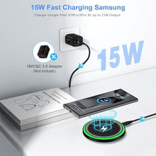 Load image into Gallery viewer, for Pixel Wireless Charger, Wireless Phone Charger Android for Google Pixel 10 Pro/10 Pro XL/9a/8/8Pro/7/7Pro/6/6 Pro/5, 2Pack Fast Charging Pad for Samsung S25Ultra/S25Plus/S25FE/S24/S23/S22/S21_1750
