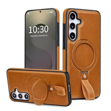 Load image into Gallery viewer, for Samsung Galaxy S25 Plus &amp; S24 Plus Case Leather with Stand, Brown_1
