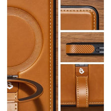 Load image into Gallery viewer, for Samsung Galaxy S25 Plus &amp; S24 Plus Case Leather with Stand, Brown_3502
