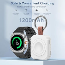Load image into Gallery viewer, for Samsung Galaxy Watch Charger,1200mAh Portable Charger, White_1831
