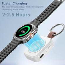 Load image into Gallery viewer, for Samsung Galaxy Watch Charger,1200mAh Portable Charger, White_1832
