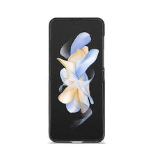 Load image into Gallery viewer, for Samsung Galaxy Z Flip 7 Case Ultra Thin Hard Carbon Fiber PU Leather Hybrid Phone Cases Anti -Fingerprint Shockproof Protective Cover for Samsung Z Flip 7 5G Shell (Galaxy Z Flip 7) Black_1708

