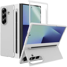 Load image into Gallery viewer, for Samsung Galaxy Z Fold 7 Case with Kickstand &amp; S Pen [S Pen Included] [Invisible Kickstand] Slim Thin Shockproof Protective Phone Case for Galaxy Z Fold 7 Case with S Pen Silver_1
