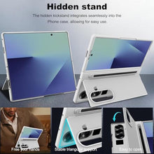Load image into Gallery viewer, for Samsung Galaxy Z Fold 7 Case with Kickstand &amp; S Pen [S Pen Included] [Invisible Kickstand] Slim Thin Shockproof Protective Phone Case for Galaxy Z Fold 7 Case with S Pen Silver_17
