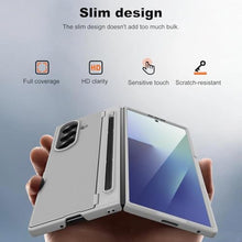 Load image into Gallery viewer, for Samsung Galaxy Z Fold 7 Case with Kickstand &amp; S Pen [S Pen Included] [Invisible Kickstand] Slim Thin Shockproof Protective Phone Case for Galaxy Z Fold 7 Case with S Pen Silver_19
