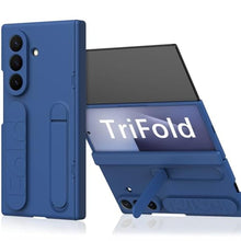 Load image into Gallery viewer, for Samsung Galaxy Z TriFold Case with Hand Strap &amp; Kickstand [with Hinge Protection] [with Screen Protector] Stofest Protective Cover with Kickstand, for Samsung Z TriFold Case with Secure Grip, Blue_1
