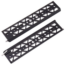 Load image into Gallery viewer, Foto4easy 10" Standard Lightweight Dovetail Plate with 1/4"-20 &amp; 3/8"-16 Mounting Screw for DSLR Camera Cage Kit Tripod Camera Accessories, Black_7047
