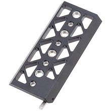 Load image into Gallery viewer, Foto4easy 5 Inch Lightweight Dovetail Plate for Standard Baseplate for Camera Cage, Black_1
