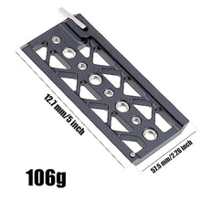 Load image into Gallery viewer, Foto4easy 5 Inch Lightweight Dovetail Plate for Standard Baseplate for Camera Cage, Black_6688
