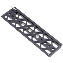 Load image into Gallery viewer, Foto4easy 8 Inch Lightweight Dovetail Plate for Standard Baseplate for Camera Cage, Black_6737

