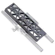 Load image into Gallery viewer, Foto4easy 8 Inch Lightweight Dovetail Plate for Standard Baseplate for Camera Cage, Black_6738
