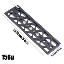 Load image into Gallery viewer, Foto4easy 8 Inch Lightweight Dovetail Plate for Standard Baseplate for Camera Cage, Black_6739
