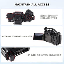 Load image into Gallery viewer, Foto4easy Aluminum Alloy a7RV Cage for Sony a7R V Mirrorless Digital Camera,Quick Release Plate for Arca,and One Top Handle, Black_6822
