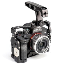 Load image into Gallery viewer, Foto4easy Black NATO Clamp Mini Top Handle + Quick Release NATO Rail 50mm_6527
