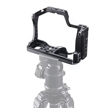 Load image into Gallery viewer, Foto4easy Cage for Canon EOS M5 M50 M50 Mark II Camera with Quick Release 1/4" 3/8" Screw and Cold Shoe Expansion Microphone Monitor Fill Light, Black_7062
