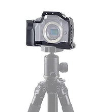 Load image into Gallery viewer, Foto4easy Cage for Canon EOS M5 M50 M50 Mark II Camera with Quick Release 1/4" 3/8" Screw and Cold Shoe Expansion Microphone Monitor Fill Light, Black_7063
