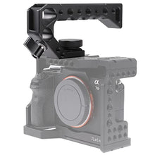 Load image into Gallery viewer, foto4easy Foto4easy Camera Top Handle Grip with Cold Shoe Mount for DSLR Camera Cage Video Black_7022
