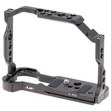 Load image into Gallery viewer, Foto4easy r50 cage rig for Canon EOS R50 Mirrorless Camera,Quick Release Plate for Arca-Swiss,1/4" &amp; 3/8" Screw Holes and Cold Shoe Mount for Camera Accessories, Black_6771
