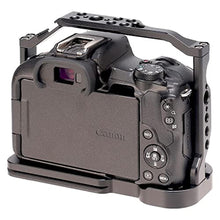 Load image into Gallery viewer, Foto4easy r50 cage rig for Canon EOS R50 Mirrorless Camera,Quick Release Plate for Arca-Swiss,1/4" &amp; 3/8" Screw Holes and Cold Shoe Mount for Camera Accessories, Black_6772
