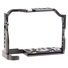 Load image into Gallery viewer, Foto4easy r8 cage for Canon R8 Camera with Quick Release Plate for Arca-Swiss,Includes Dual Universal Side Wooden Handle, Black_6746
