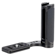 Load image into Gallery viewer, Foto4easy Universal Camera Side Handle Grip with Arca Swiss Plate for Canon Nikon Sony Fujifilm DSLR Camera, Black_6647
