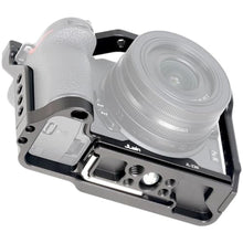 Load image into Gallery viewer, Foto4easy z 30 cage for Nikon Z 30 Camera,Quick Release Plate for Arca-Swiss,1/4" &amp; 3/8" Screw Holes and Cold Shoe Mount for Accessories, BLACK_6556
