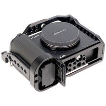 Load image into Gallery viewer, Foto4easy zv-e1 cage for Sony ZV-E1 Camera,Quick Release Plate for Arca-Swiss,1/4" &amp; 3/8" Screw Holes and NATO Rail for Camera Accessories, Black_6674
