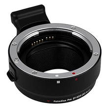 Load image into Gallery viewer, Fotodiox Pro Lens Mount Adapter with Auto-Exposure, Auto-Focus and Auto-Aperture, Canon EOS EF EFs Lens to EOS M EF-m Camera Body, Black_1705
