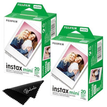 Load image into Gallery viewer, Fujifilm Instax Mini Film Two Instant Film Twin Packs - 40 EXP Total, ISO 800, Compatible to Evo, 12, 11, 40_1
