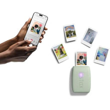 Load image into Gallery viewer, Fujifilm INSTAX Mini Link 3 Smartphone Printer | Sage Green Bundled INSTAX Mini Instant Film | 20 Exposures + Microfiber Cleaning Cloth (3 Items), SageGreen_4741
