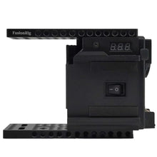 Load image into Gallery viewer, FusionRig FX3/FX30 New Camera Cage Extension Module Build-in Voltage Display with 4 D-Tap, Black_471
