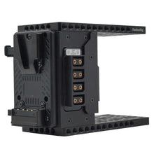 Load image into Gallery viewer, FusionRig FX3/FX30 New Camera Cage Extension Module Build-in Voltage Display with 4 D-Tap, Black_472

