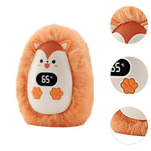 Load image into Gallery viewer, FytStycale Electric Hand Warmer Portable Quick Heating USB Rechargeable Soft Winter Small Hand Warmer for Fishing Camping Outdoor Kids, Orange_1333
