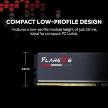 Load image into Gallery viewer, G.SKILL Flare X5 Series DDR5 RAM (AMD EXPO &amp; Intel XMP 3.0) 32GB (2x16GB) 6000MT/s CL36-36-36-96 1.35V Desktop Computer Memory U-DIMM - Matte Black (F5-6000J3636F16GX2-FX5)_7666

