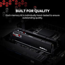 Load image into Gallery viewer, G.SKILL Flare X5 Series DDR5 RAM (AMD EXPO &amp; Intel XMP 3.0) 32GB (2x16GB) 6000MT/s CL36-36-36-96 1.35V Desktop Computer Memory U-DIMM - Matte Black (F5-6000J3636F16GX2-FX5)_7667
