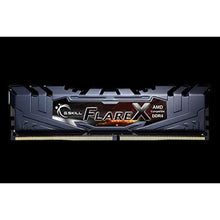 Load image into Gallery viewer, G.SKILL FlareX Series DDR4 RAM (XMP) 16GB (2x8GB) 3200MT/s CL16-18-18-38 1.35V Intel AMD Desktop Computer Memory U-DIMM - Black (F4-3200C16D-16GFX)_622
